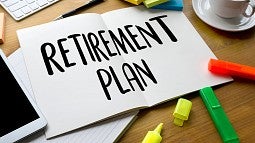 Retirement plan illustration