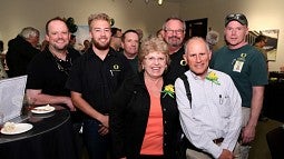 A previous retirement celebration
