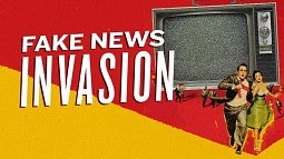 Fake news illustration