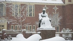 Snow scene