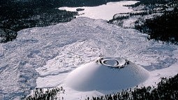 Cinder cone near Mount Lassen