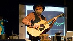Stan Micklavzina teaching a class