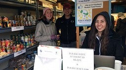 Student food pantry