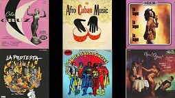 Latin music album covers