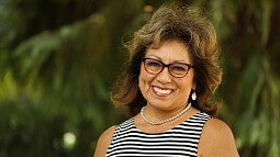 Linda Leon is the department manager for romance languages