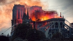 Notre Dame fire