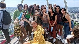 PathwayOregon student on the London Eye