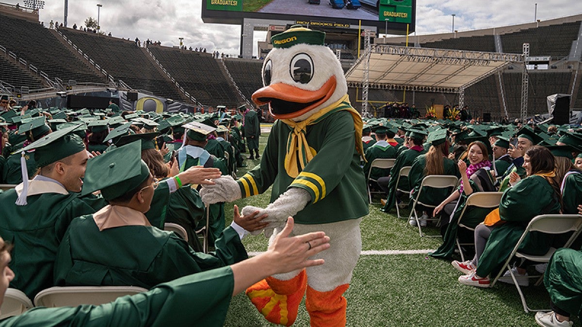 A new work group will develop recommendations for future commencement ceremonies. Above: Commencement 2022.