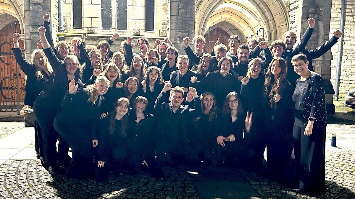 The UO Chamber Choir in New Zealand