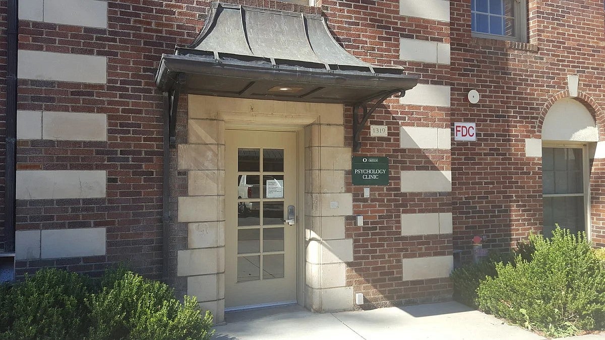 front door of psychology clinic