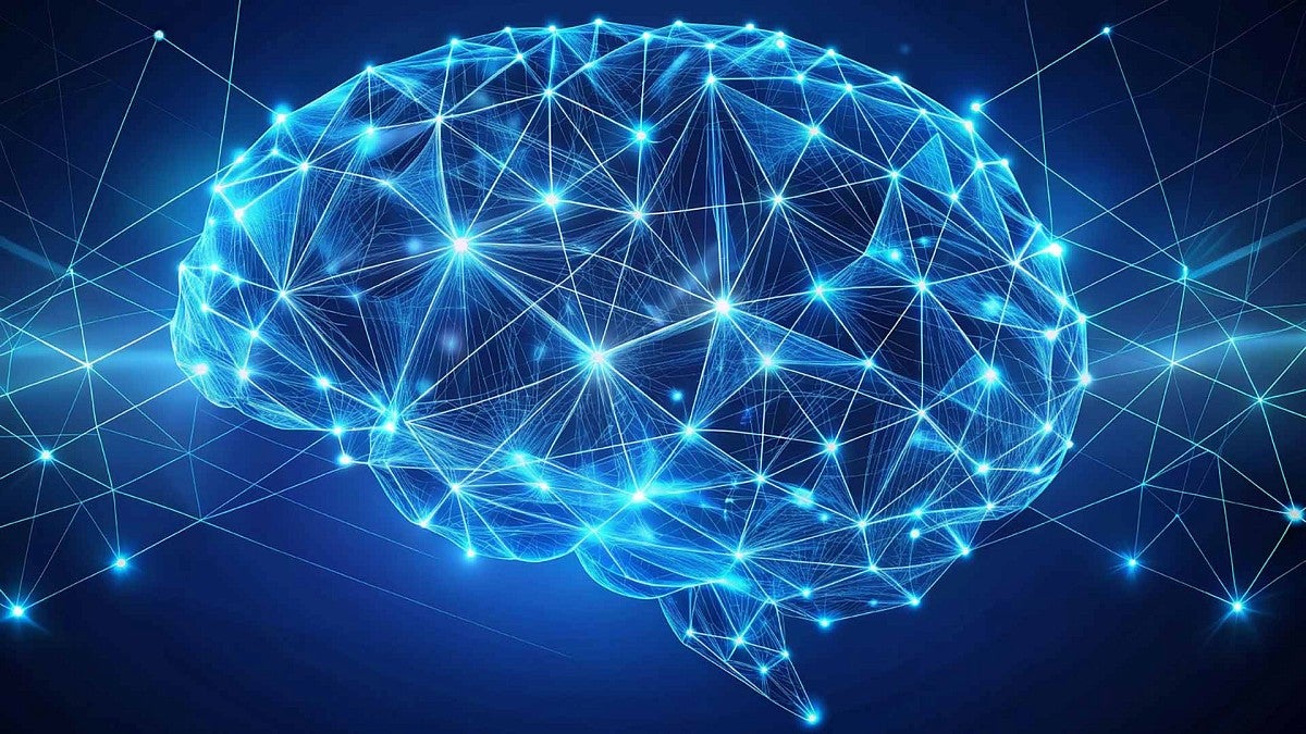 Abstract illustration of a brain