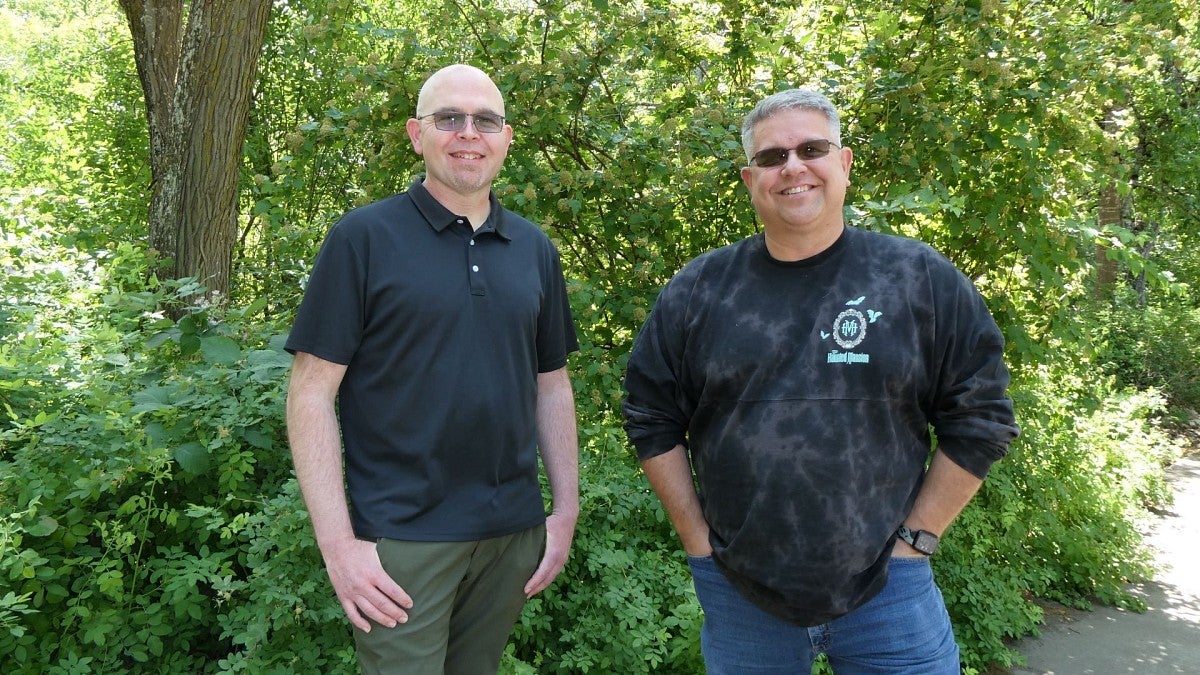 Lance Lindsey and Paul Blancher