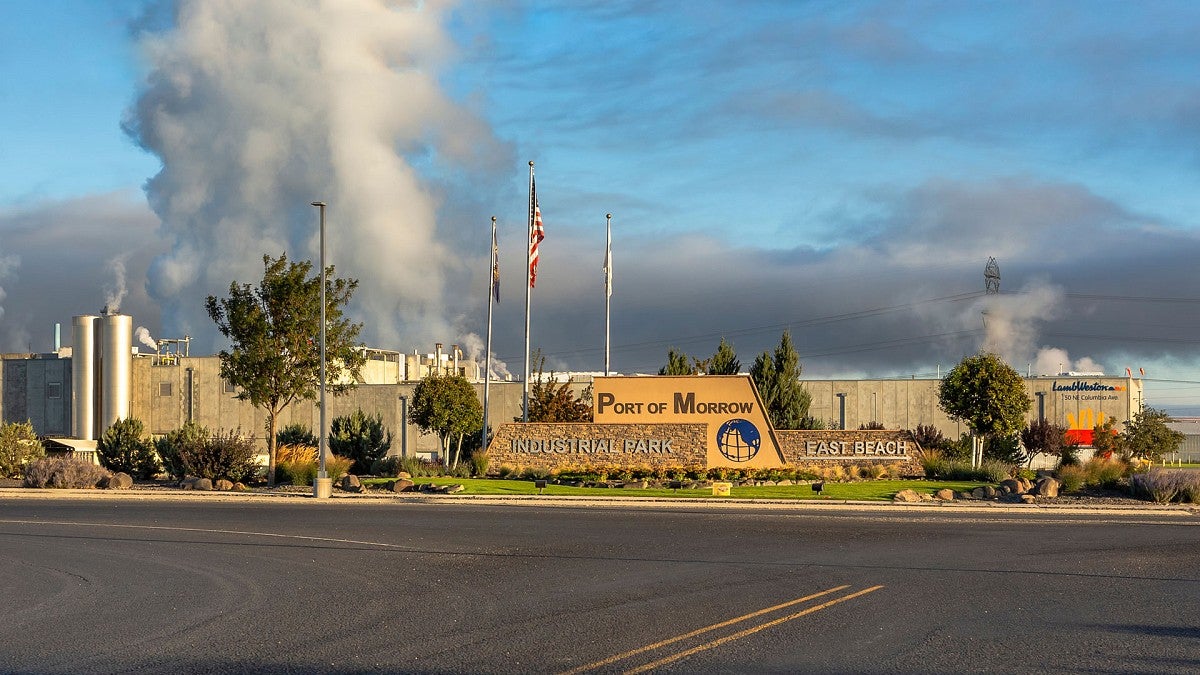 Entrance to the Port of Morrow