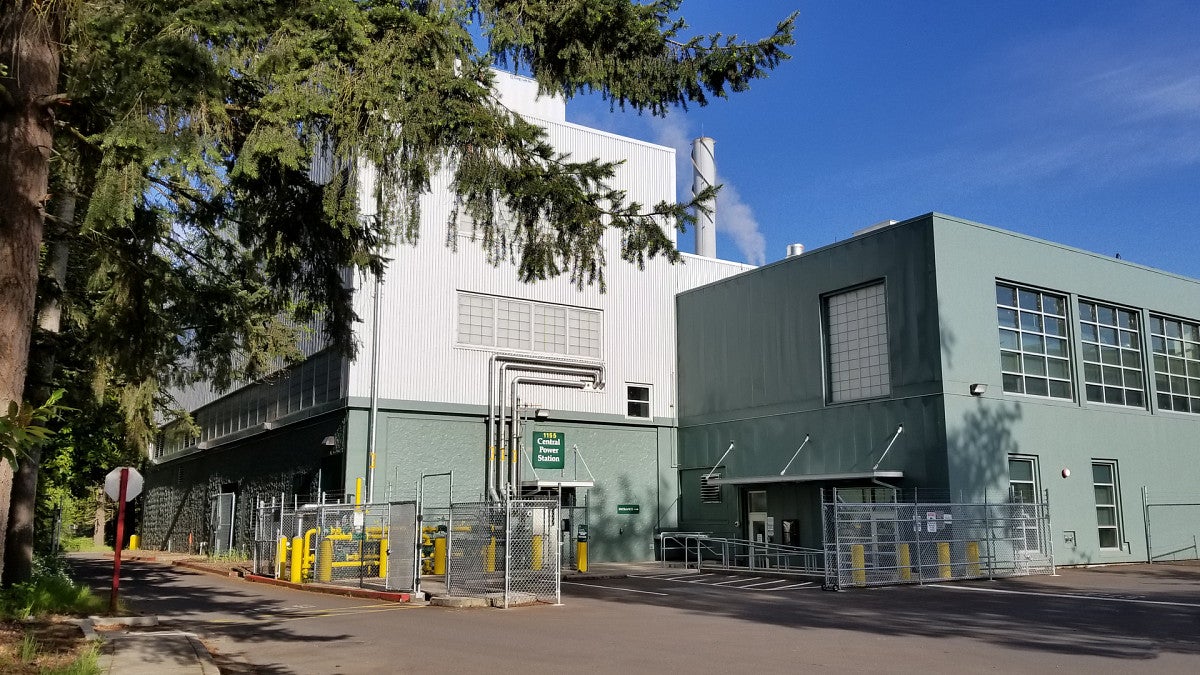 The UO generates power at the Central Power Station, a plant off Franklin Boulevard that includes a gas-fired turbine and diesel generators