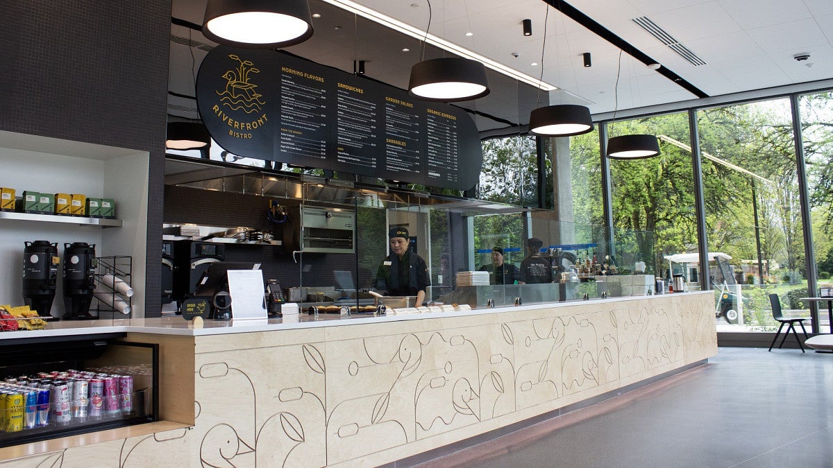 Riverfront Bistro interior