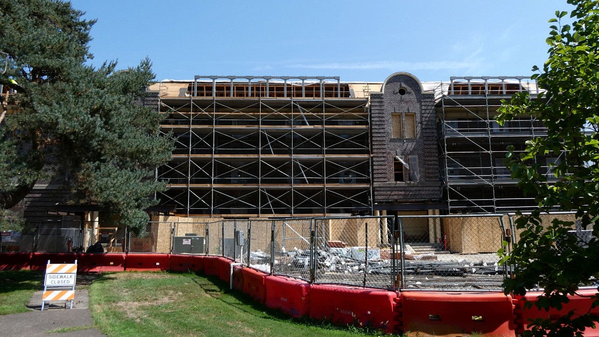 Friendly Hall renovation