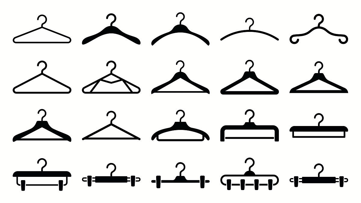 variety of hangers