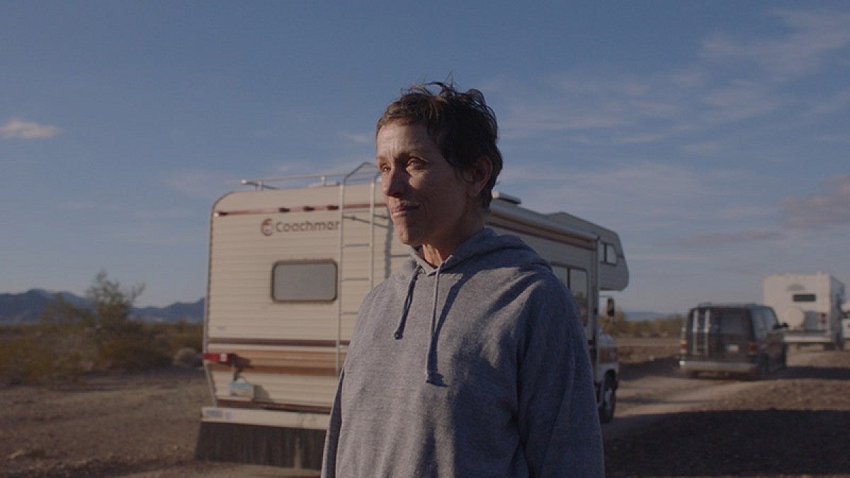 Scene from the film Nomadland