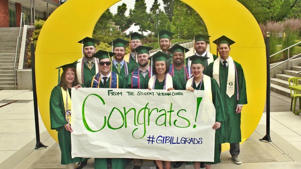 2017 Oregon vetran graduates