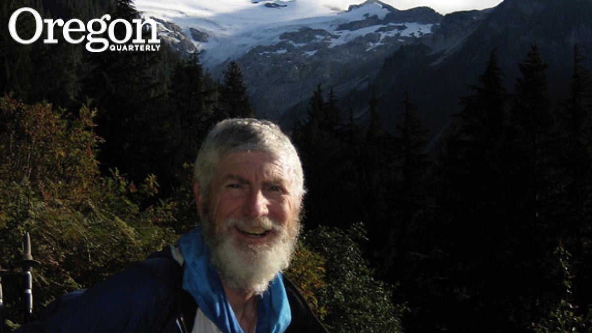 Barney "Scout" Mann out on the trail