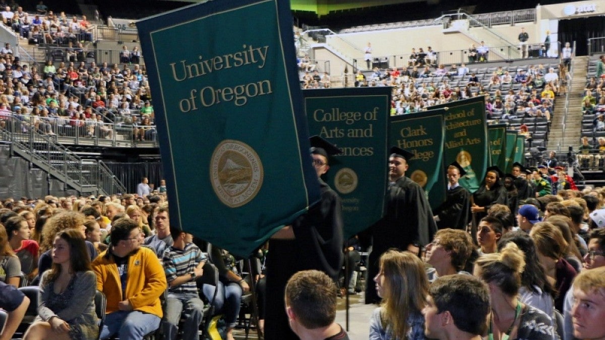 UO Convocation Procession
