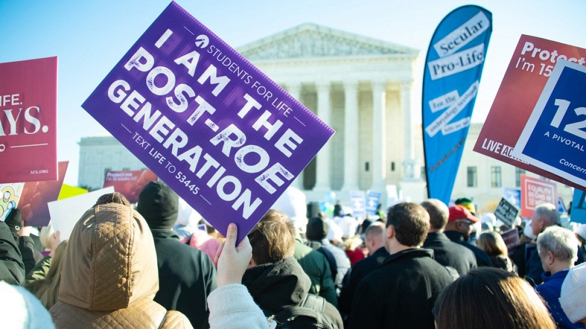 Abortion protesters