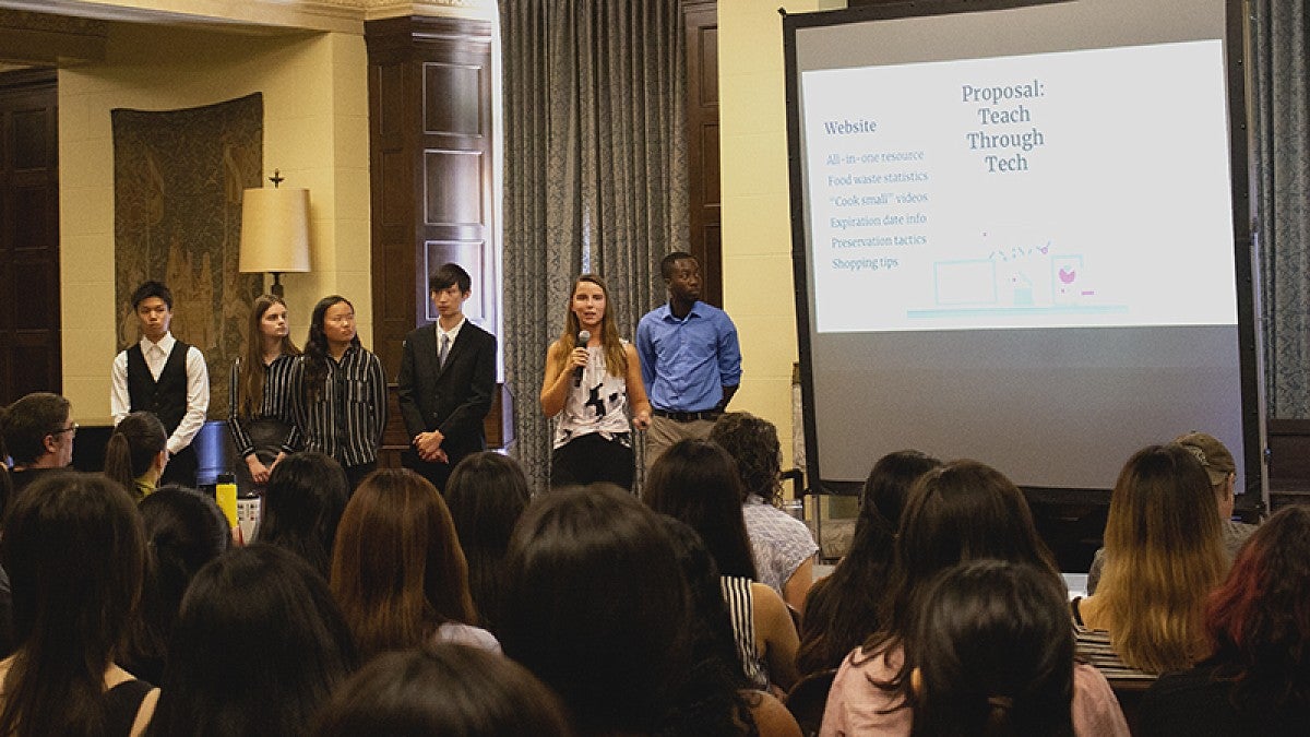 Student presentation