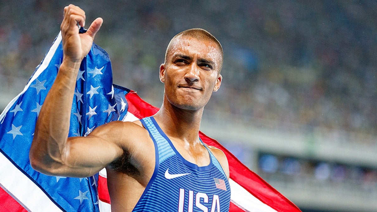 Ashton Eaton at Olympics