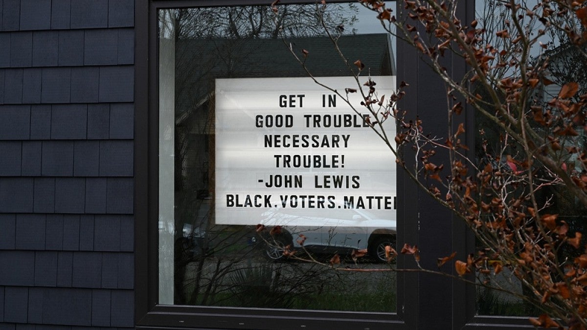 Black Cultural Center reader board