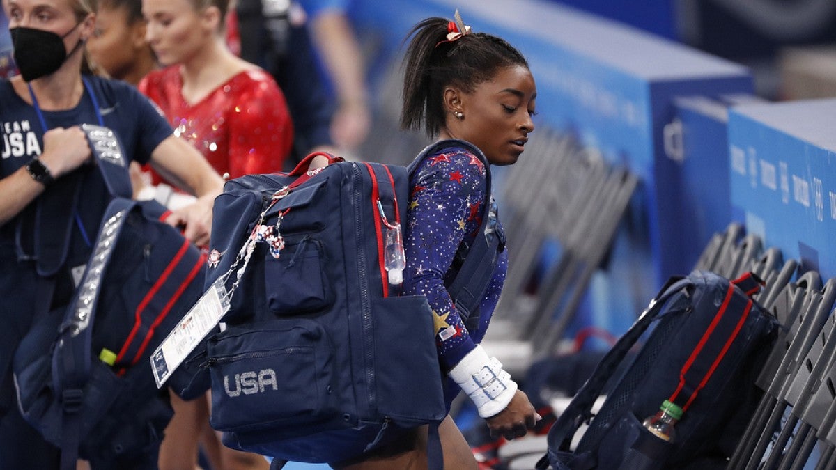 Simone Biles at Tokyo Games
