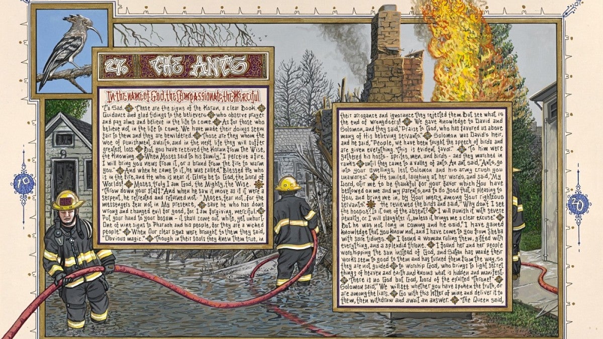 Illustration from 'American Qur'an'