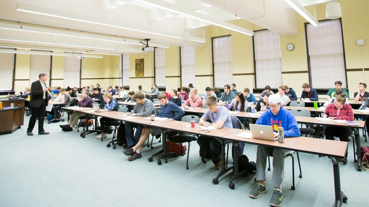 Classroom scene