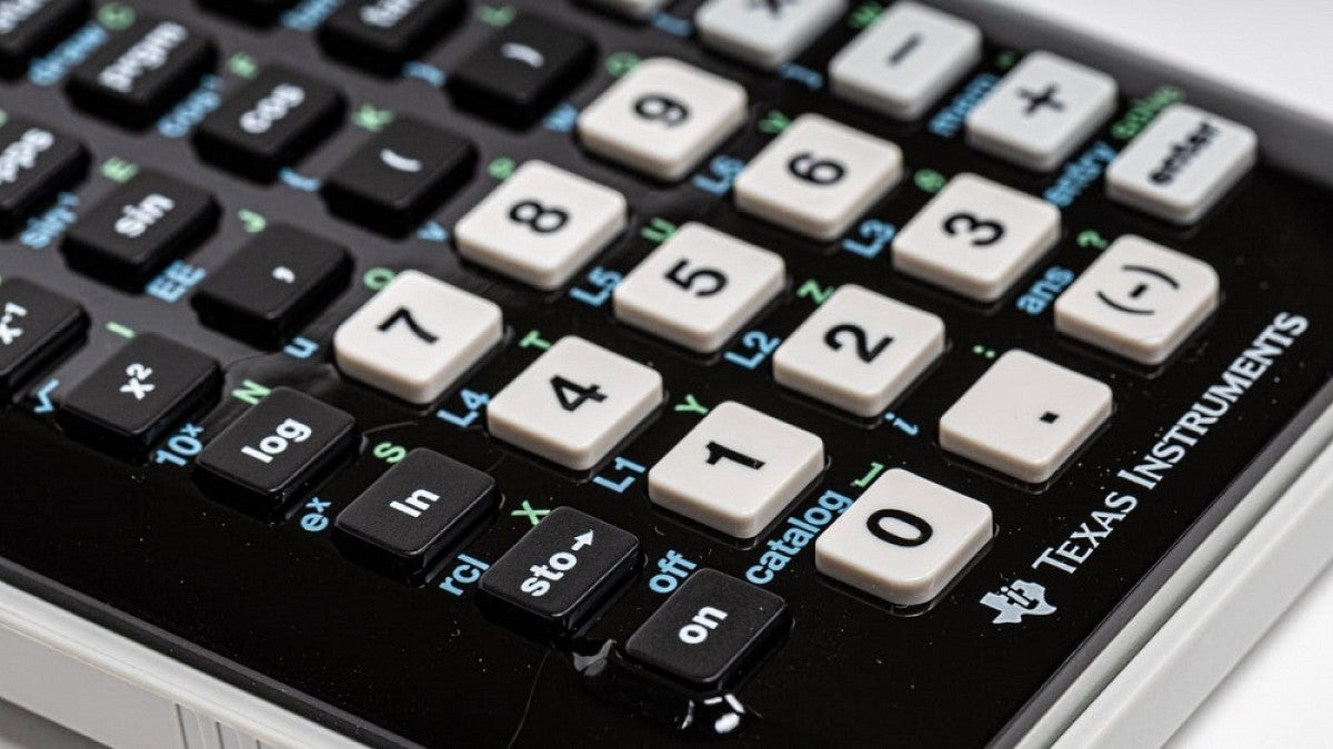 Pocket calculator