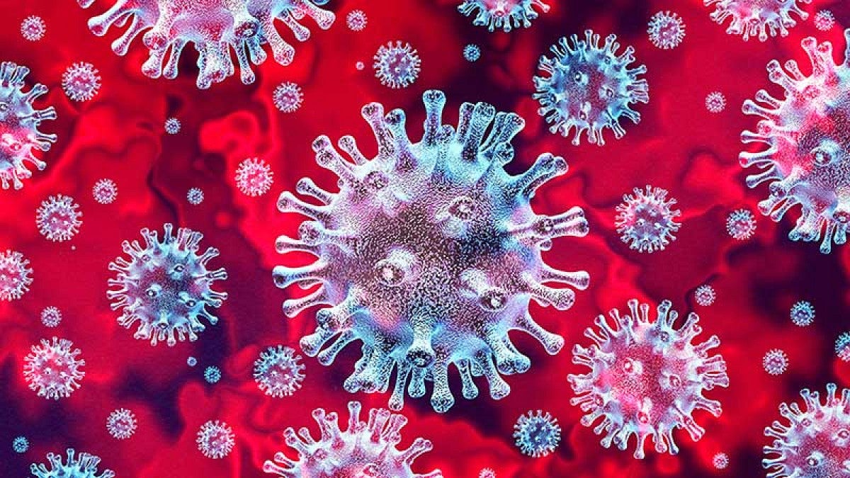 Illustration of coronavirus
