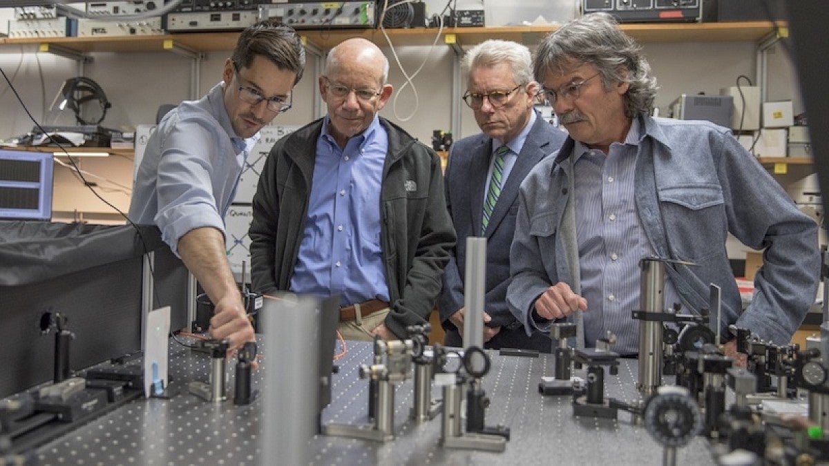 Brian Smith, Peter DeFazio, David Conover and Michael Raymer