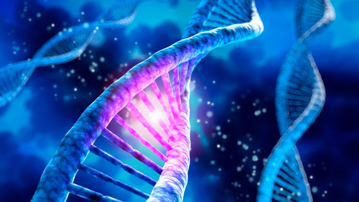 Illustration of DNA helix