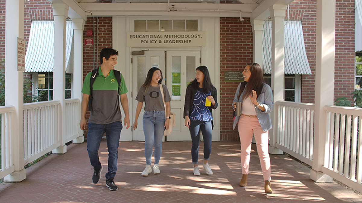 Students outside of the College of Education's policy and leadership offices
