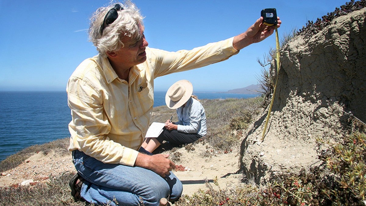 UO archaeologist Jon Erlandson on the Channel Islands