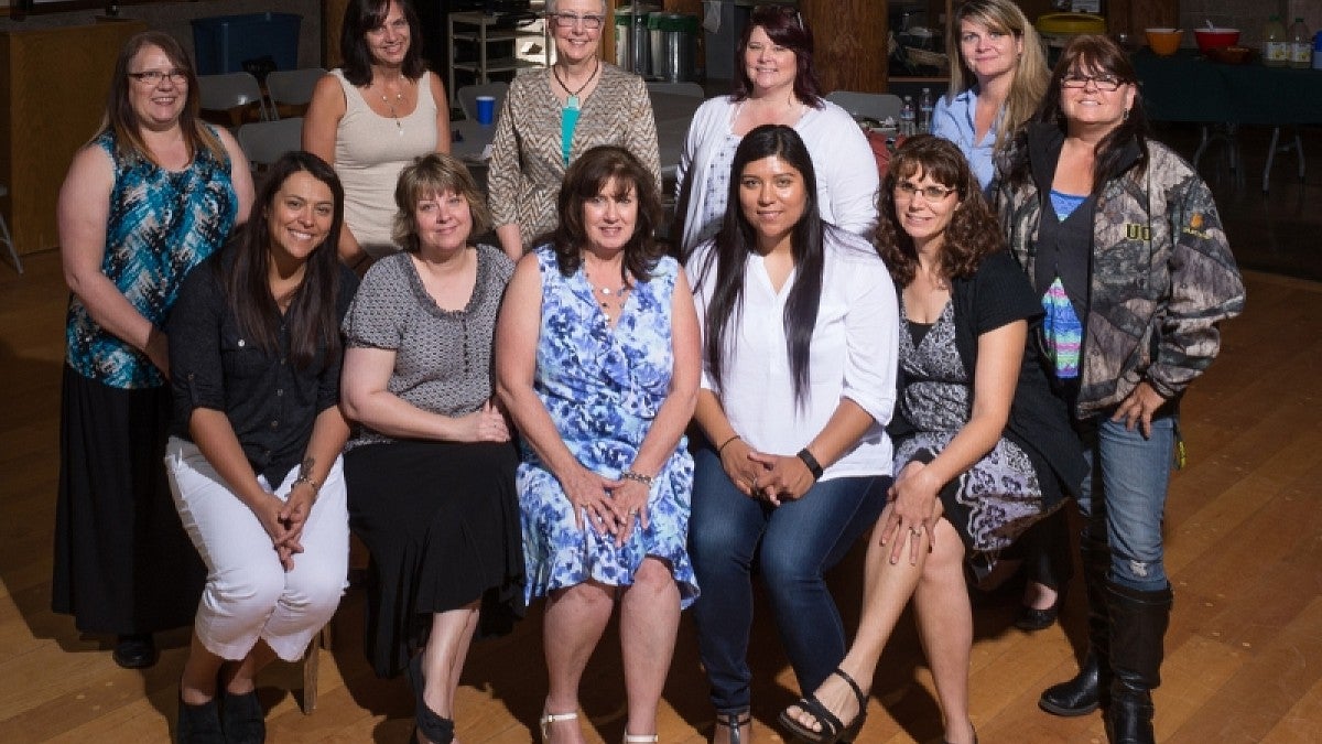 Members of the College of Education Family and Human Services team