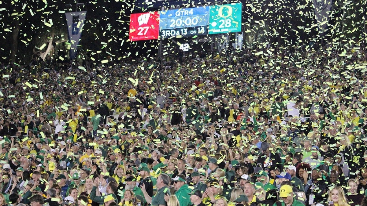 Fan celebration