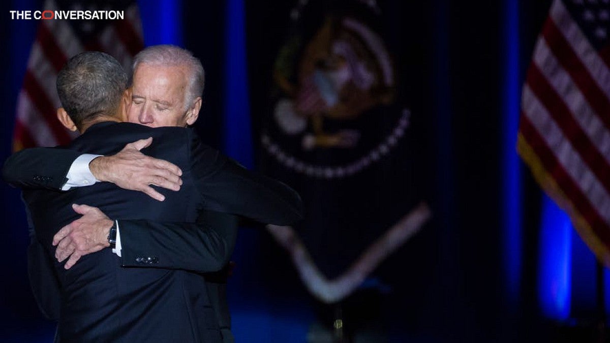 Barack Obama and Joe Biden