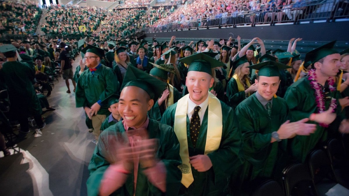 Graduation day at Knight Arena