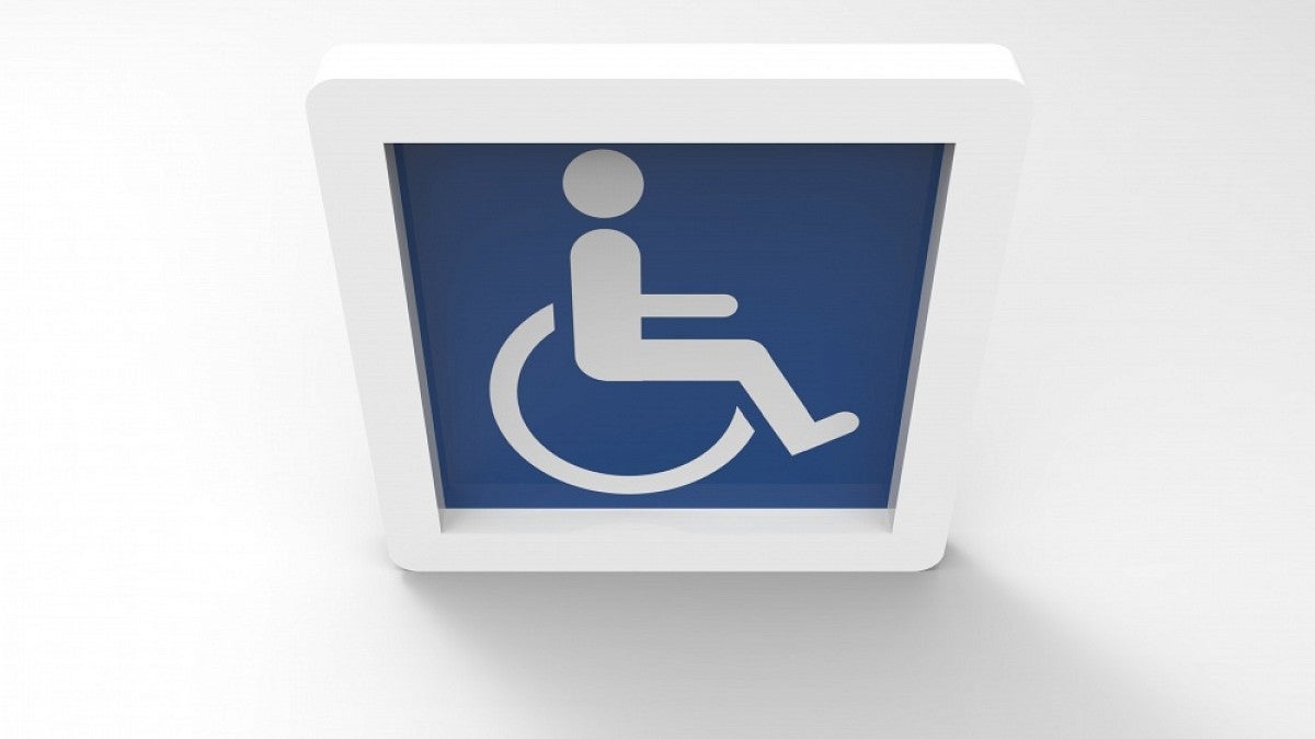 Wheelchair logo