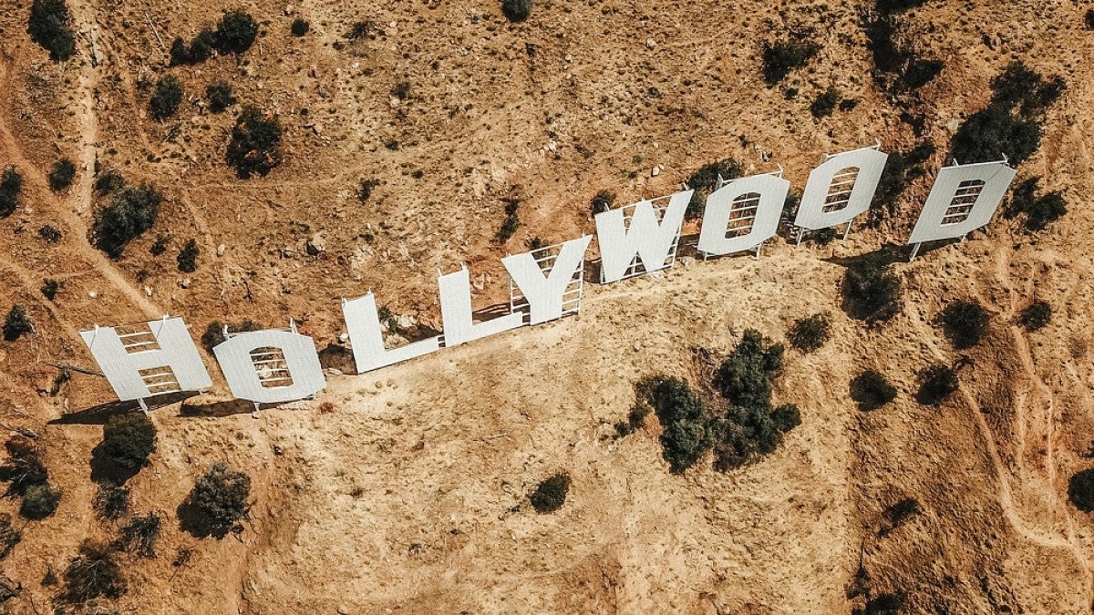 Hollywood sign