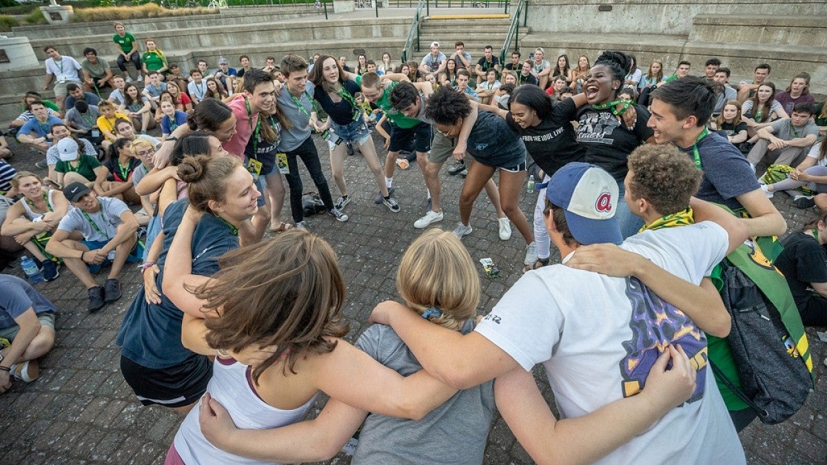 Group activities at IntroDUCKtion