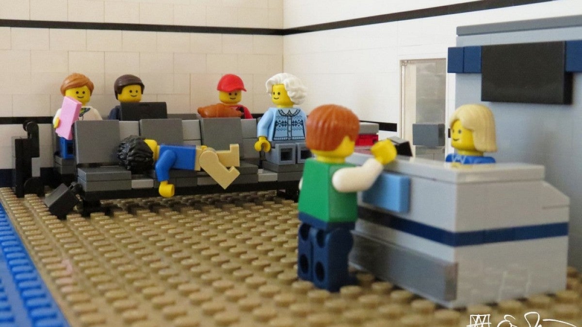 Lego scene