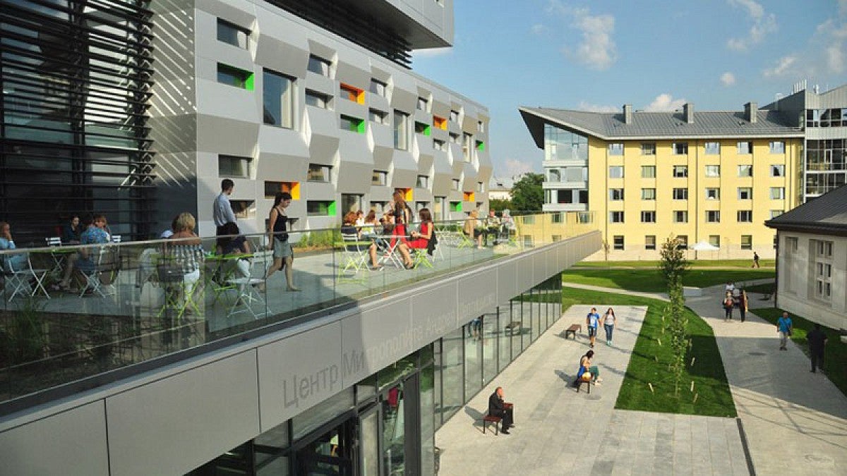 Library building at Ukrainian Catholic University