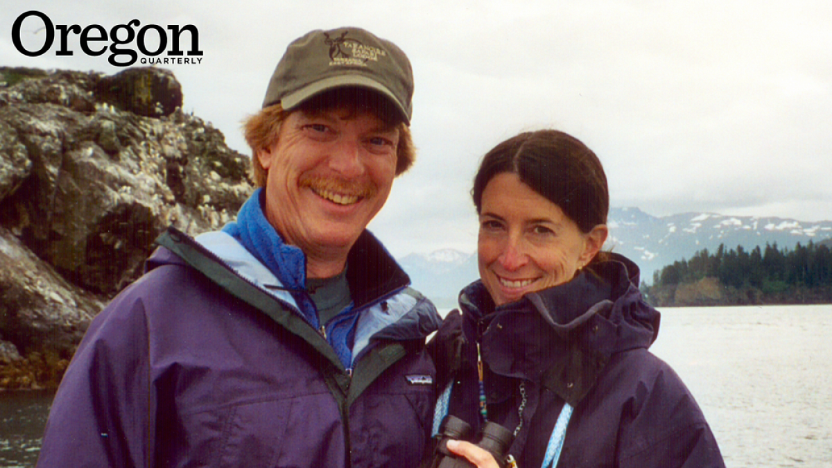 Stratton and Burgh in Kachemak Bay near Homer, circa 2003. Photo courtesy of Jim Stratton