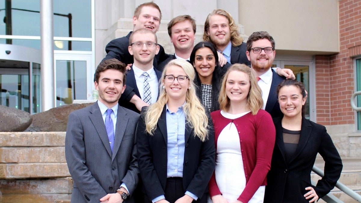 UO Mock Trials team