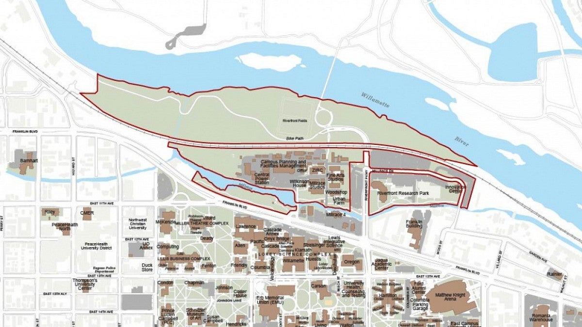 North campus map